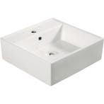 Wiesbaden Larx Opzetwastafel - Vierkant - 46x46x16.5cm -, Ophalen of Verzenden, Nieuw