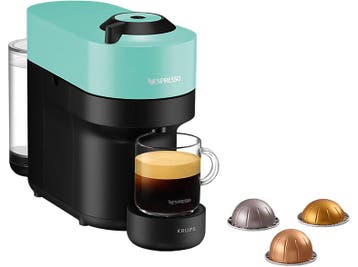 Krups -  Nespresso - Vertuo Pop  Capsulemachine Groen, Witgoed en Apparatuur, Koffiezetapparaten, Verzenden, Nieuw, 1 kopje, Koffiepads en cups