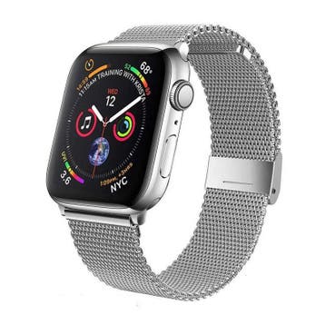 Apple Watch Milanese Bandje Zilver 49/46/45/44mm, Ophalen of Verzenden, Nieuw