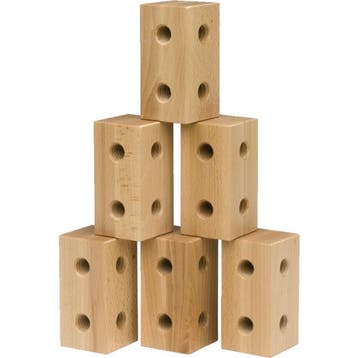 Konstruktor aanvulset klossen 6 stuks, Verzenden, Nieuw