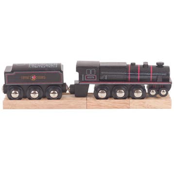 BigJigs houten stoomlocomotief trei van €19,99 voor €15,99, Ophalen of Verzenden, Nieuw