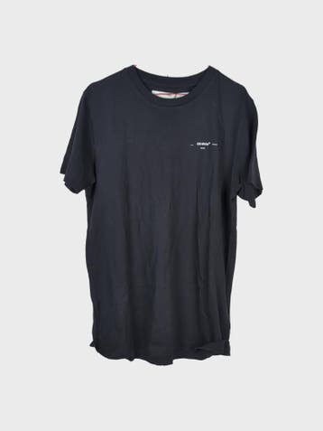 Off-white T-shirt Heren maat M Zwart, Maat 48/50 (M), Zwart, Ophalen of Verzenden, Zo goed als nieuw