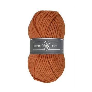 Durable Dare 2210 Caramel - Haakgaren / Breigaren, Ophalen of Verzenden, Nieuw, Breien of Haken, Wol of Garen