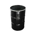 The BinBin afvalbak met inwerpopening 200 ltr - Zwart, Verzenden, Nieuw