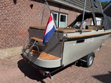 Dream 600 Tender met Honda 40 pk | Nieuwstaat | 2025, Zo goed als nieuw, Afdekzeil, Benzine, Tender