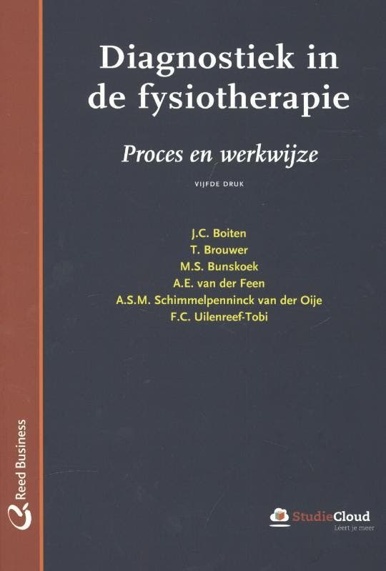 Diagnostiek in de fysiotherapie 9789035234437, Boeken, Studieboeken en Cursussen, Zo goed als nieuw, Verzenden