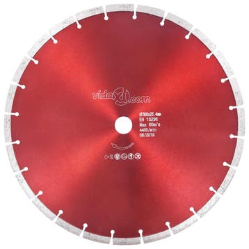 vidaXL Diamantzaagblad 350 mm staal, Verzenden, Nieuw