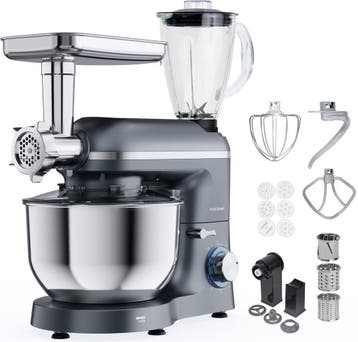 2000W Keukenmixer - 6.2L - Keukenmachine - Keukenrobot, Verzenden, Zo goed als nieuw