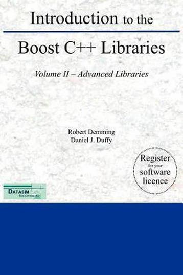 Introduction to the Boost C++ Libraries - D.J. Duffy, Boeken, Verzenden, Zo goed als nieuw, D.J. Duffy