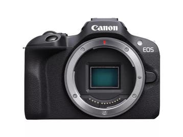 Canon EOS R100 + RF-S 18-45 IS STM-kit Systeem, Verzenden, Zo goed als nieuw, Canon