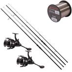 Ultimate Adventure Carp II 11ft (3lb) + ULX Hengelset, Verzenden, Nieuw