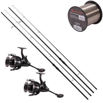 Ultimate Adventure Carp II 11ft (3lb) + ULX Hengelset, Verzenden, Nieuw