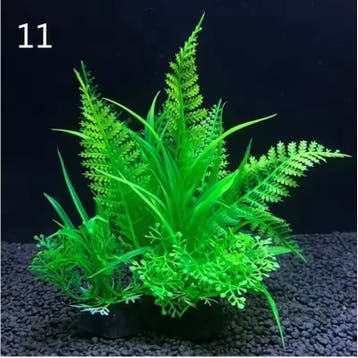 Set van 12 Kunstmatige Aquariumplanten Gras Decoratie 14 cm, Verzenden, Nieuw