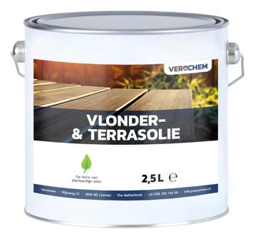 Verol Verol verochem vlonder en terrasolie 2,5 liter,, Verzenden, Nieuw