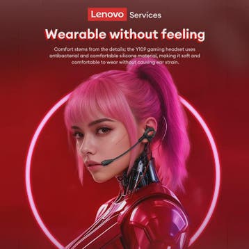 Lenovo Y109 Gaming Headset: Bedrade Oordopjes met Microfoon, Verzenden, Nieuw