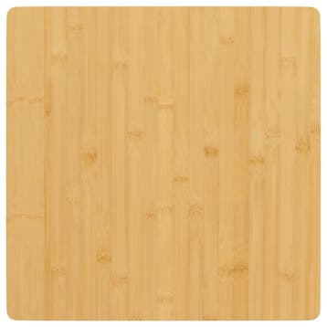 Bamboe Tafelblad 60x60 | Tweedekansje | OP=OP, Overige materialen, Gebruikt, 50 tot 100 cm, Vierkant