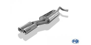 FOX Audi A4 type B5 einddemper - 2x76 type 13, Verzenden, Nieuw