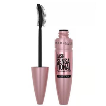 Maybelline Lash Sensational Mascara Very Black, Ophalen of Verzenden, Nieuw, Ogen, Make-up