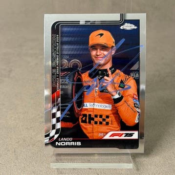 Mclaren - Topps Chrome 20 Lando Norris Pole Position Gp, Nieuw