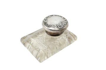 Inktpot - Zilver, .833 zilver, Antiek en Kunst