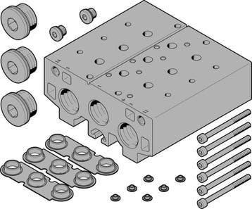 Festo Aansluitblok - 8026364, Verzenden, Nieuw