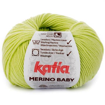 Katia Concept Merino Baby - 14 pistachegroen - Wol Garen, Ophalen of Verzenden, Nieuw