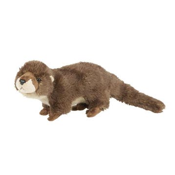 Ravensden otter knuffel - pluche - 32 cm - bruin, Verzenden, Nieuw