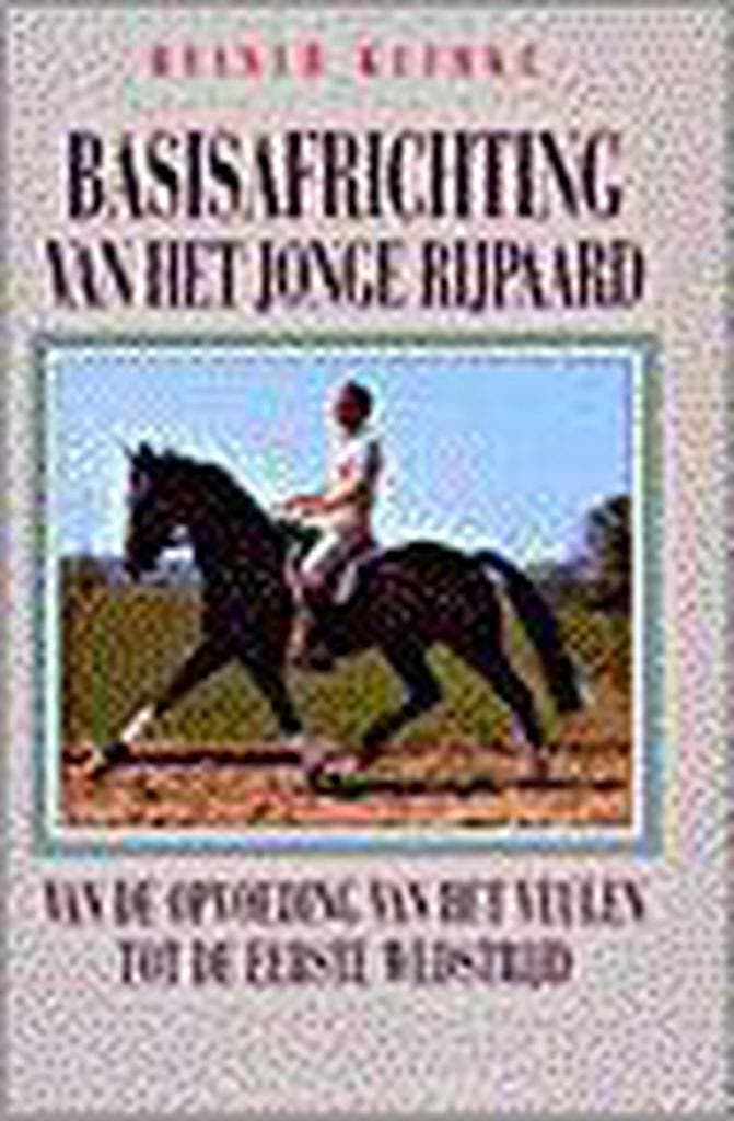 BASISAFRICHTING VAN HET JONGE RIJPAARD 9789038405124, Boeken, Hobby en Vrije tijd, Gelezen, Verzenden