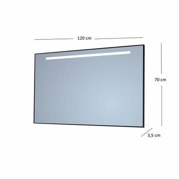 Badkamerspiegel Sanicare Q-Mirrors ‘Cool White’, Huis en Inrichting, Ophalen of Verzenden, Nieuw