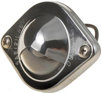License Plate Light Assembly, Clear Bulb, Chevy, GMC, Each, Ophalen of Verzenden, Nieuw
