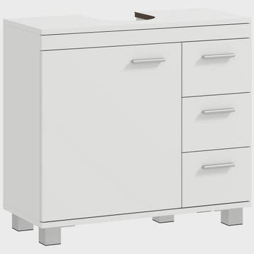 Badmeubel Onderbouw met 3 Lades en Soft-Close Deur, Verzenden, Nieuw