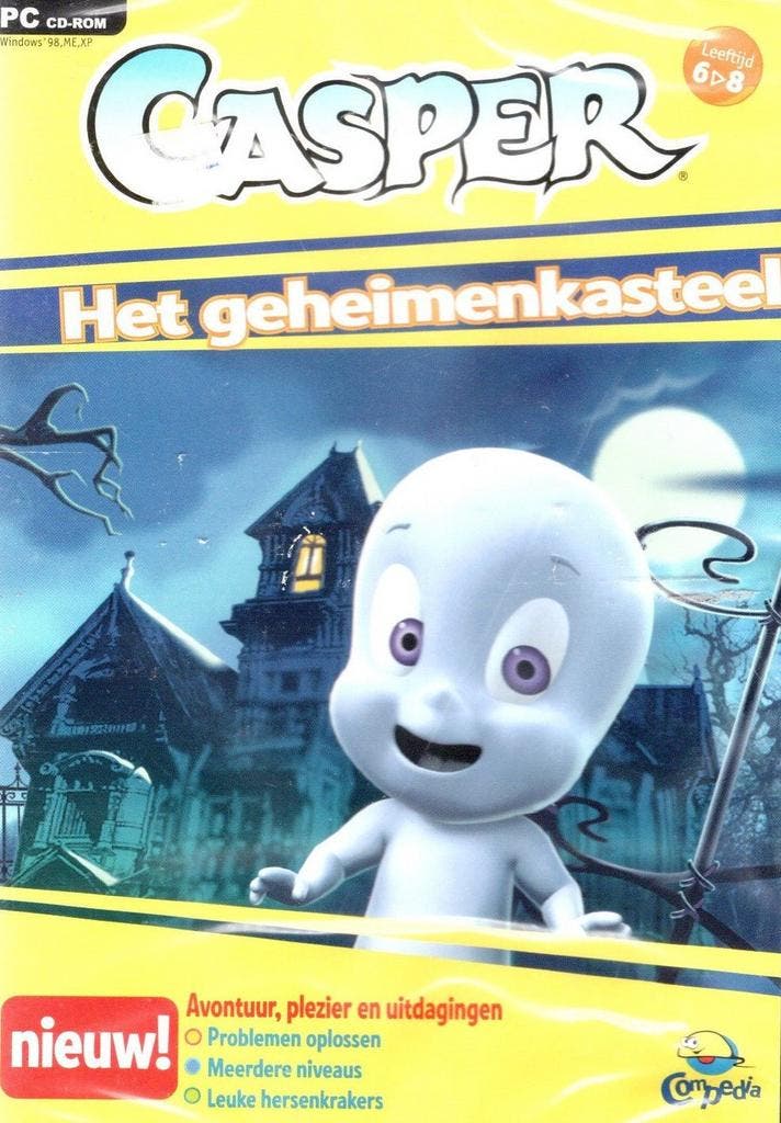 PC Casper: Het geheimenkasteel (Geseald), Spelcomputers en Games, Games | Overige, Nieuw, Verzenden