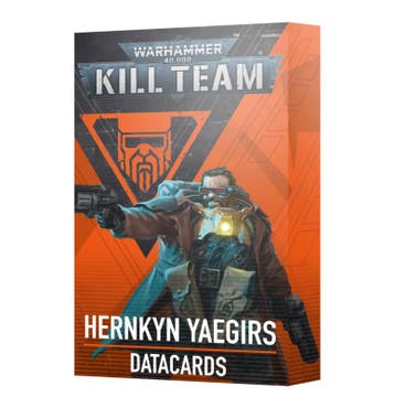 Kill Team Hernkyn Yaegirs datacards (Warhammer nieuw), Ophalen of Verzenden, Nieuw
