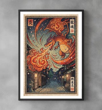 Sato Hageshi - Spirit of the Inferno – Charizard Pokemon -, Nieuw