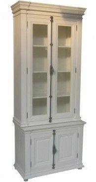Buffetkast Lara wit 100 x 240cm espagnoletsluiting, Huis en Inrichting, Kasten | Buffetkasten, Ophalen of Verzenden, Nieuw
