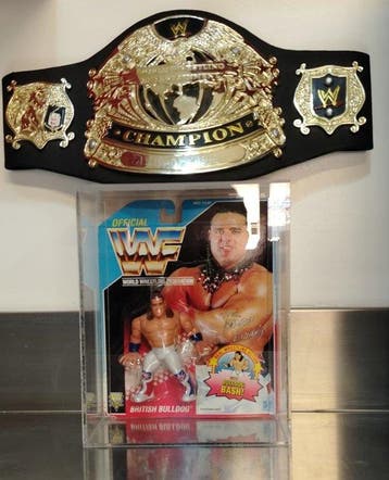 Hasbro - Action figure Action figure WWf WWe British Bulldog