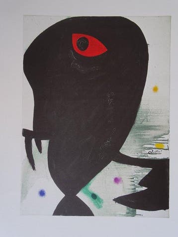 Joan Miro (1893-1983) - Testa