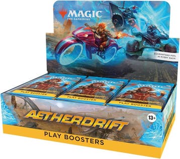 Magic The Gathering Aetherdrift Play Boosterbox, Hobby en Vrije tijd, Ophalen of Verzenden, Nieuw