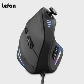 ZELOTES C18 Verticale Ergonomische Gaming Muis - 10000 DPI,, Verzenden, Nieuw