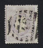 Portugal 1867/70 - D. Luis I. Fita curva 240r Lilas malva -, Gestempeld