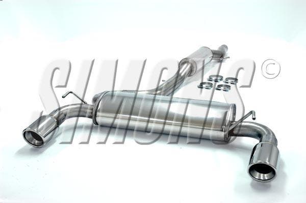 Simons uitlaatlsysteem duplex vanaf katalysator: RVS | Volks, Auto-onderdelen, Uitlaatsystemen, Nieuw, Verzenden