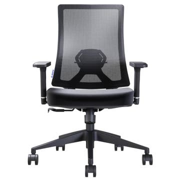 Stane® Ergonomische Bureaustoel - NEN Gecertificeerd, Verzenden, Zwart, Nieuw, Bureaustoel