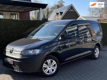Zakelijke lease - Volkswagen Caddy Cargo Maxi 1.5 TSI 115PK, Automaat, Zwart, Alcantara, Lease