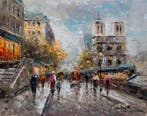 Christof Vevers (1962) - Paris - Quais de Seine après la