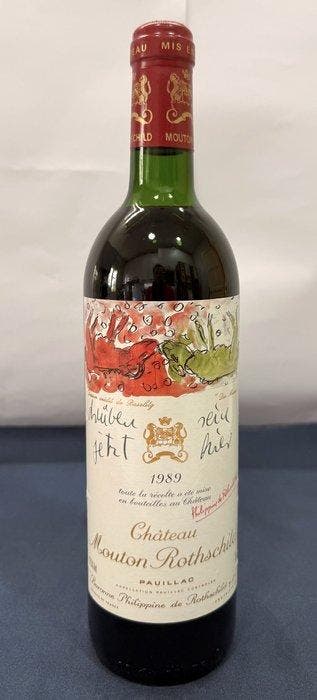 1989 Château Mouton Rothschild - Pauillac 1er Grand Cru, Nieuw