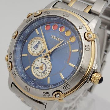 Seiko - Sailing Quartz Tide-Indicator Chronograph - Zonder