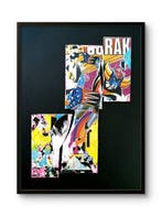 lasveguix (1986) - Fragment Carrelage Goldorak, Antiek en Kunst, Kunst | Schilderijen | Modern