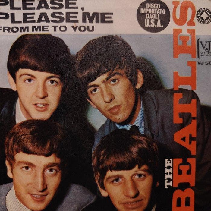 Beatles - Please, Please Me - Rare 1st Italian Pressing - EP, Cd's en Dvd's, Vinyl Singles