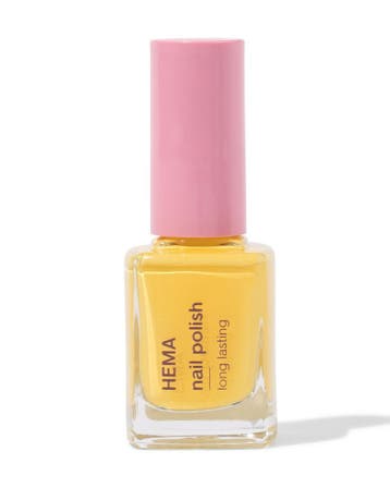 HEMA Long lasting nagellak 68 buttercup 1+1 gratis, Verzenden, Nieuw