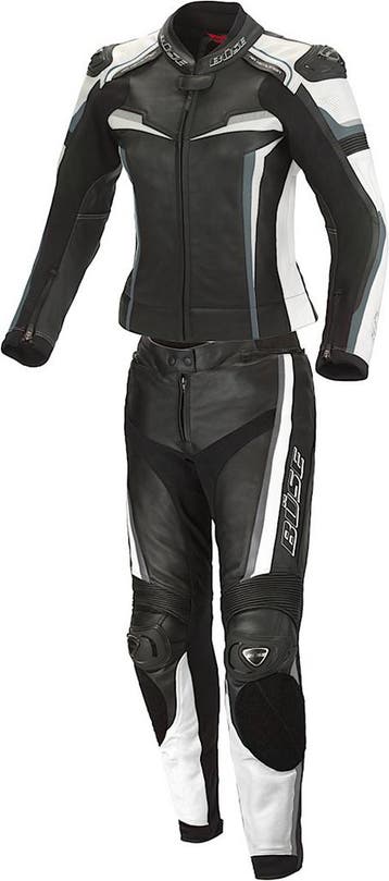 Büse Mille Dames Zwart Wit 2-Delig Motorpak, Motoren, Nieuw met kaartje, Dames, Büse, Combipak